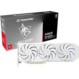 Radeon RX 9060 XT Hellhound White 16GB GDDR6 128bit (RX9060XT 16G-L/OC/WHITE) kép