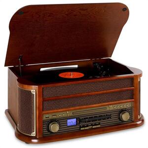 Auna Belle Epoque 1908 Retro sztereórendszer Bluetooth, USB, CD, MP3 kép
