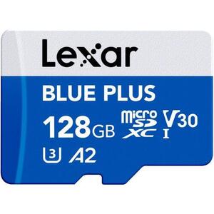 microSDXC Blue Plus 128GB LMSBLPL128G-BNANG kép