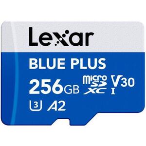microSDXC Blue Plus 256GB LMSBLPL256G-BNANG kép