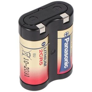 Panasonic 2CR5 fényképezőgép elem 2CR-5L 2CR5M 2CR-5MEP 2B242599 5410853017158 lítium kép
