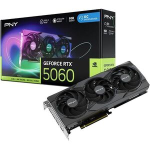 PNY GeForce RTX 5060 8GB EPIC-X RGB Overclocked Triple Fan kép