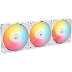 Corsair RS120-R ARGB PWM Reverse White Triple Pack kép
