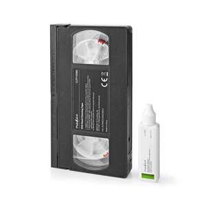 VHS fejtisztító kazetta | 20 ml | VHS Fejek | Fekete kép