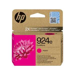 HP 4K0U8NE Tintapatron Magenta 800 oldal kapacitás No.924e EvoMore kép