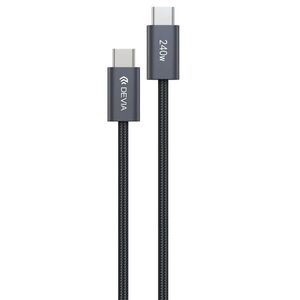 Devia ST108721 Extreme Speed PD 240W Type-C/Type-C 2m-es fekete a... kép
