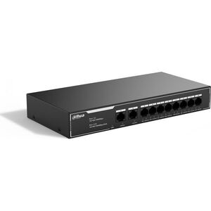 POE SWITCH SG1010LP 8 PORTOS, 8 PoE DAHUA kép