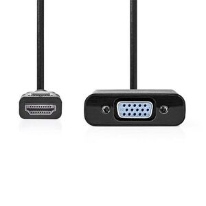 Nedis ccgb34900bk02 hdmi - vga adapter CCGB34900BK02 kép