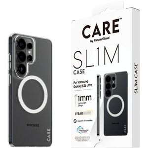 PanzerGlass CARE Samsung Galaxy S26 Ultra SL1M Qi átlátszó tok + egyéves sárgulás elleni garancia kép