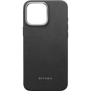 Pitaka Military-Grade Protective Case Black/Grey Twill iPhone 16 Pro tok kép