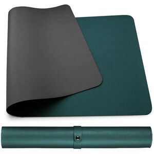 MOSH Dual sided table mat černá/tmavě zelená, 90 × 45 cm kép