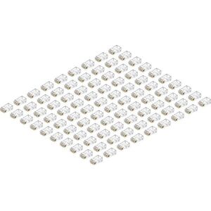 AlzaPower Patch CAT6 UTP RJ45 8p8c árnyékolatlan hajtogatott kábel 100 darabos kiszerelésben kép