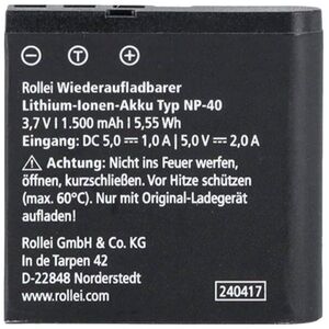 Rollei akkumulátor, Powerflex 10x Retro és Powerflex Compact készülékekhez kép