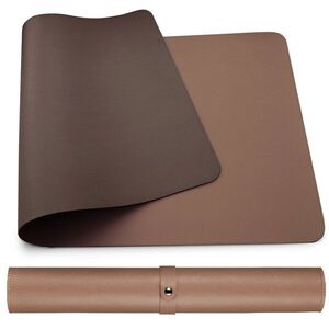 MOSH Dual sided table mat tmavě hnědá/bledě hnědá, 90 × 45 cm kép
