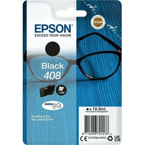 Epson T09J1 Tintapatron Black 18, 9ml No.408, C13T09J14010 kép