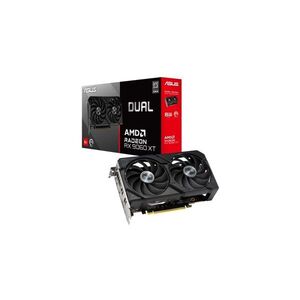 Asus videokártya pci-ex16x amd rx 9060 8gb ddr6 oc oem DUAL-RX9060-8G kép