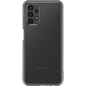 Galaxy A13 Soft Clear Cover black (EF-QA135TBEGWW) kép