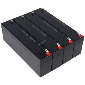 Guldmann Samson akkuegység 4x12V 2, 2Ah 933011 933001 orvostechnikai ólom kép