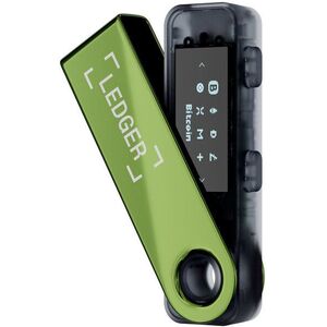 Ledger Nano S Plus Oxidate Green Crypto Hardware Wallet kép