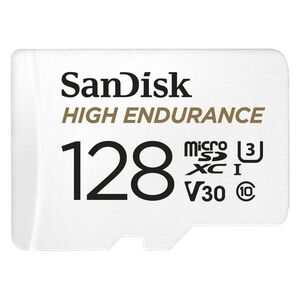 Sandisk High Endurance memóriakártya 128 GB MicroSDXC Class 10 UH... kép