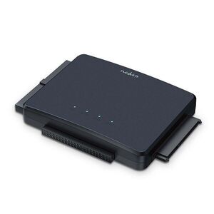 Nedis hdadis110bk hdd / ssd dokkoló, usb 3.2 gen1, 2, 5 / 3, 5&quot... kép