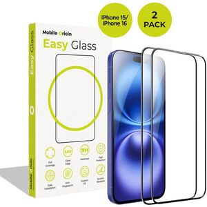 Mobile Origin EasyGlass iPhone 15/ iPhone 16 üvegfólia - 2db kép