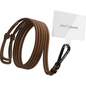 AlzaGuard Universal Phone Lanyard, barna kép