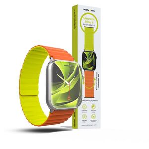 Mobile Origin Magnetic Band II Apple Watch 49mm / 46mm / 45mm / 44mm - Orange/Green kép