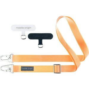 Mobile Origin Lanyard Tape 25mm, 84 - 165cm - Peach Fuzz kép