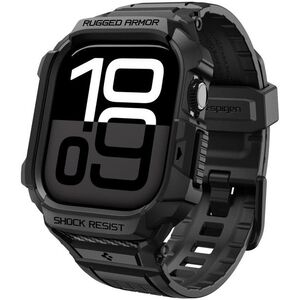 Spigen Rugged Armor Pro 2 Apple Watch 11 46mm tok - Matte Black kép
