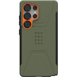 UAG Civilian Pro Olive Drab/Orange Samsung Galaxy S25 Ultra tok kép