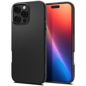 Spigen Liquid Air Matte Black iPhone 16 Pro tok kép