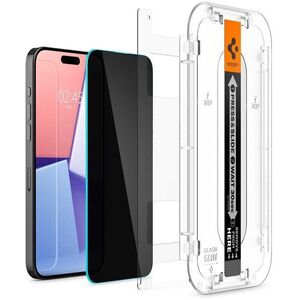 Spigen Glass tR EZ Fit HD Privacy 1 Pack iPhone 15 Pro üvegfólia kép