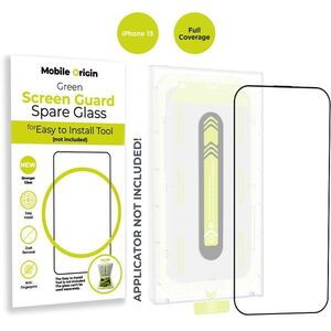 Mobile Origin Screen Guard Spare Glass iPhone 15 üvegfólia - narancsszín kép