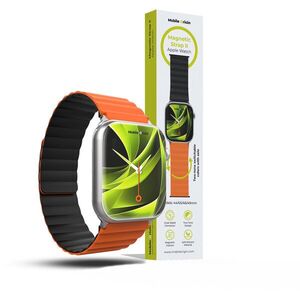 Mobile Origin Magnetic Band II Apple Watch 49mm / 46mm / 45mm / 44mm - Orange/Black kép