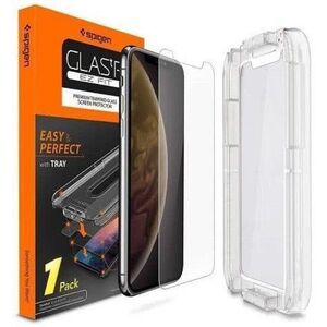 Spigen Glas.tR EZ Fit iPhone XR üvegfólia kép