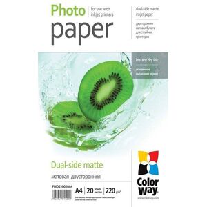 ColorWay Dual-side Matte A4, 20 db kép
