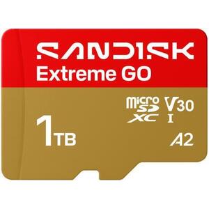 microSDXC Extreme GO 1TB C10/V30/A2/UHS-1 (SDSQXGN-1T00-GN6MN) kép