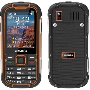 Aligator R60 4G eXtremo fekete-narancssárga kép