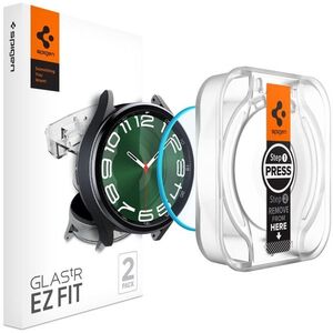 Spigen Glass tR EZ Fit 2 Pack Samsung Galaxy Watch6 Classic 47mm üvegfólia kép