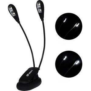 Veles-X Music Stand and Reading Clip on Double LED Lamp kép