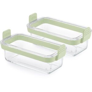 Lékué Üveg sütőformák Airfryerhez, 2 db - Transparent kép