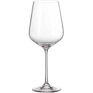 BOHEMIA ROYAL CRYSTAL vörösboros készlet Globo, 600 ml, 4 darab kép