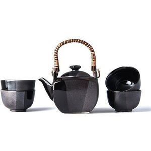 Made In Japan Tea szervírozó készlet Gunmetal 5 db kép