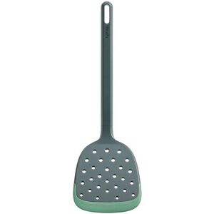 Lékué Spatula Konyhai lapát, perforált, sötétzöld kép