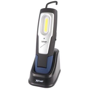 Superfényes LED munkalámpa 2 fényerővel és töltőállomással Li-ion kép