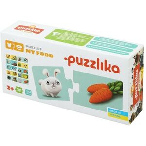 Cubika Puzzlika 12992 Mit eszem ma - oktató puzzle 20 darab kép
