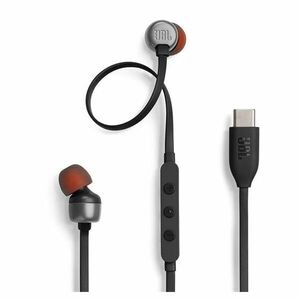 JBL T310C Vezetékes fülhallgató USB-C csatlakozással, Fekete kép