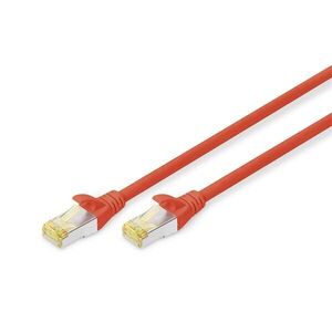Digitus DK-1644-A-030/R hálózati kábel Vörös 3 M Cat6a S/FTP (S-STP) kép
