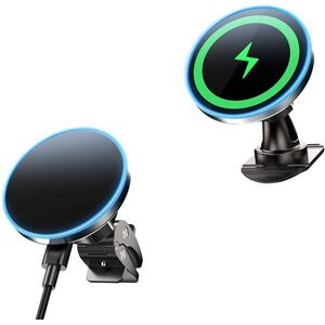 ChoeTech 15W Round Magnetic car charger holder kép